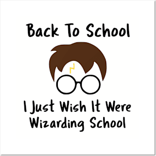 Back To School Wizards Posters and Art